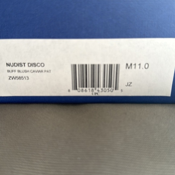 STUART WEITZMAN Size 11 Nudist Disco High Heel Sandal in Buff Blush Caviar - Picture 12 of 12